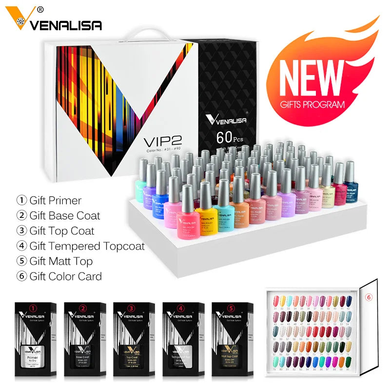 VENALISA 7.5ml Gel Polish 120 Organic UV LED