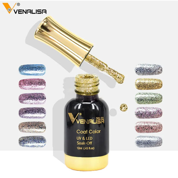 Venalisa 12ml Diamond Shining Glitter Gel Color