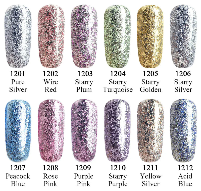 Venalisa 12ml Diamond Shining Glitter Gel Color