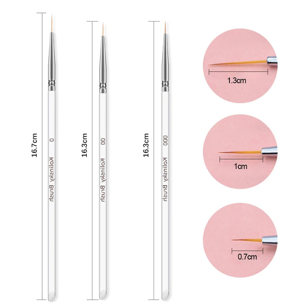 Nail Art Brush Line Painting Pen Tools