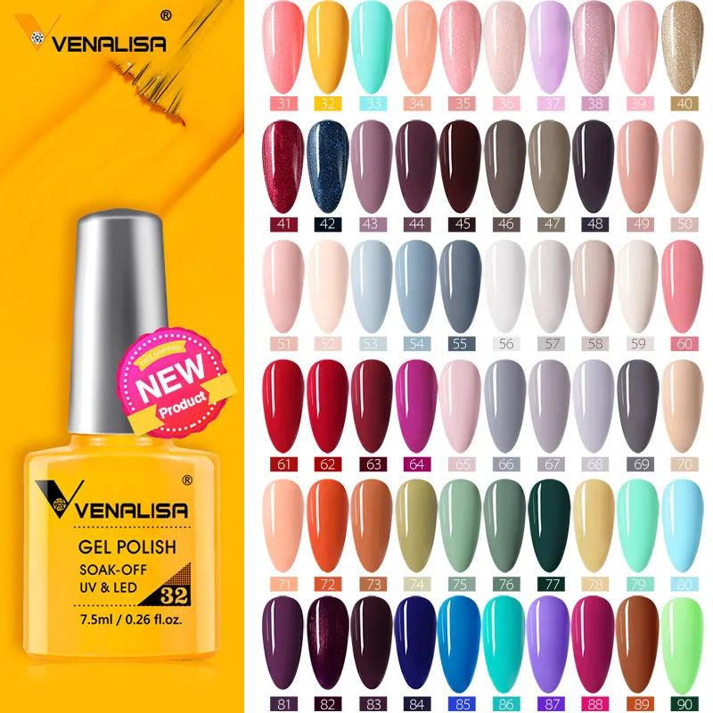 VENALISA 7.5ml Gel Polish 120 Organic UV LED