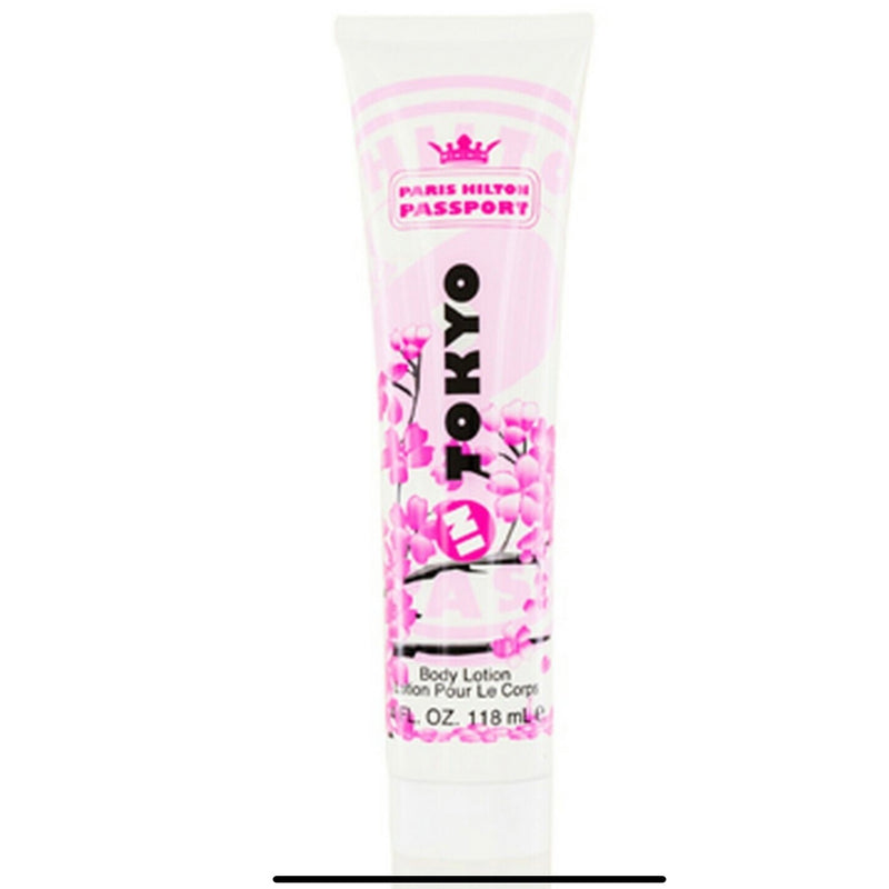 Paris Hilton Passport Tokyo, Lotion 4oz., Damen