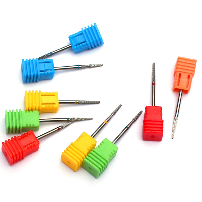 1pc Carbide Nail Drill Bits Electric Drill Machine Files