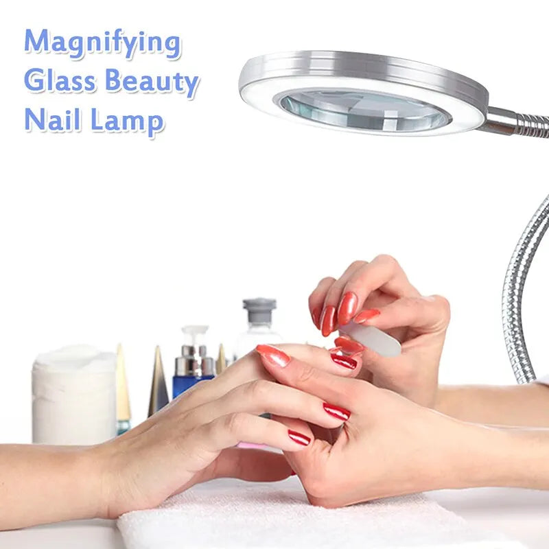 Table Lamp Nail Salon Dedicated Embroidery Lamp