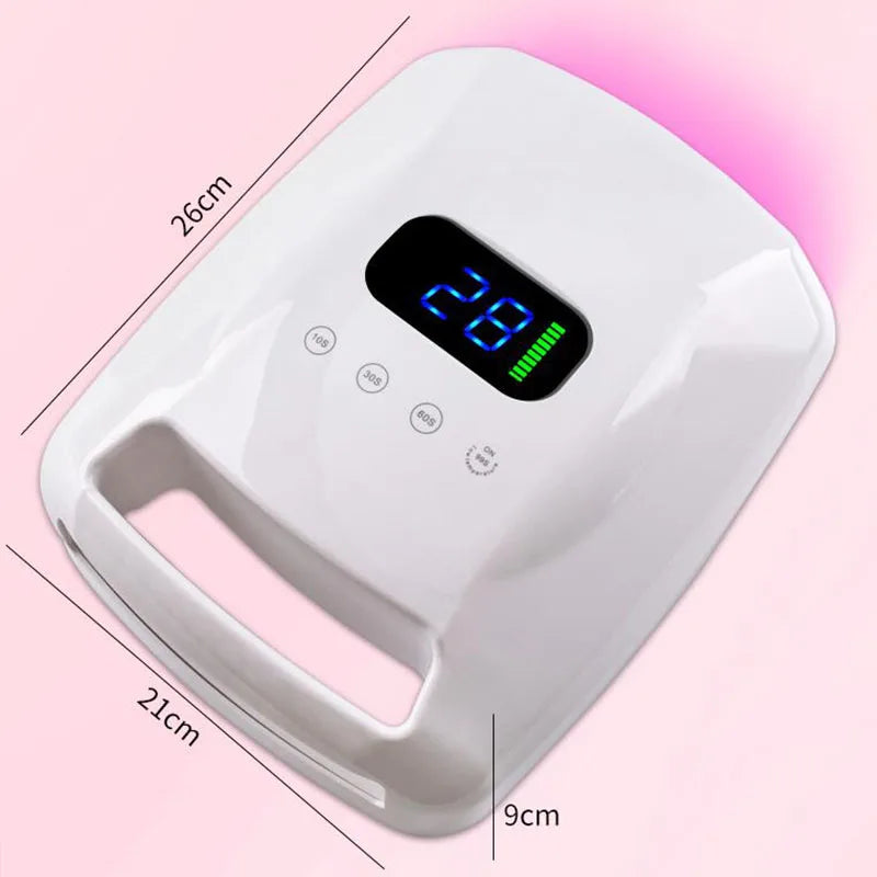 96W Rechargeable Nail UV LED Wireless  Lamp