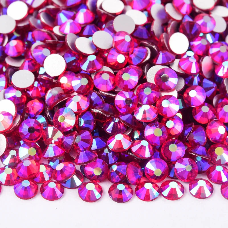 Non Hotfix Rhinestones Nails Crystals Type SS3-SS6