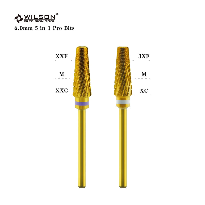 5 in 1 Pro Nail drill bits