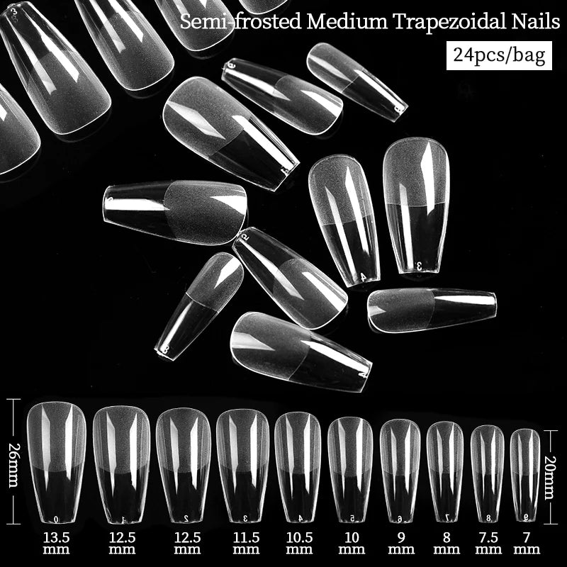 BORN PRETTY Solid Nail Tips Gel 5g Transparent UV LED