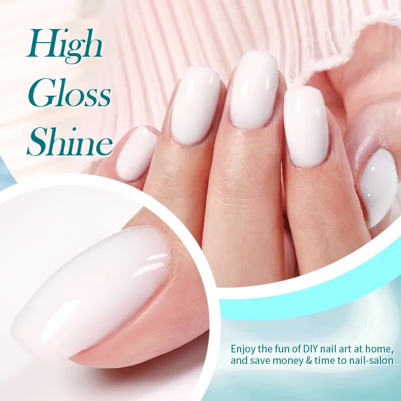 BORN PRETTY 250g Clear Base Gel and Top Coat Gel Protecting Natural Nails