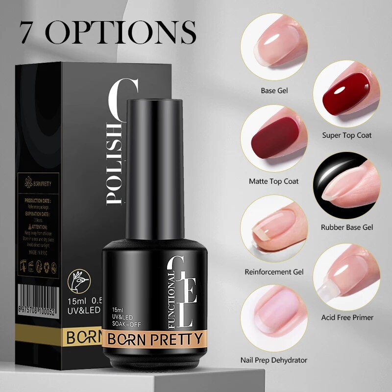 BORN PRETTY 15ml Bottle Function Gel  UV LED