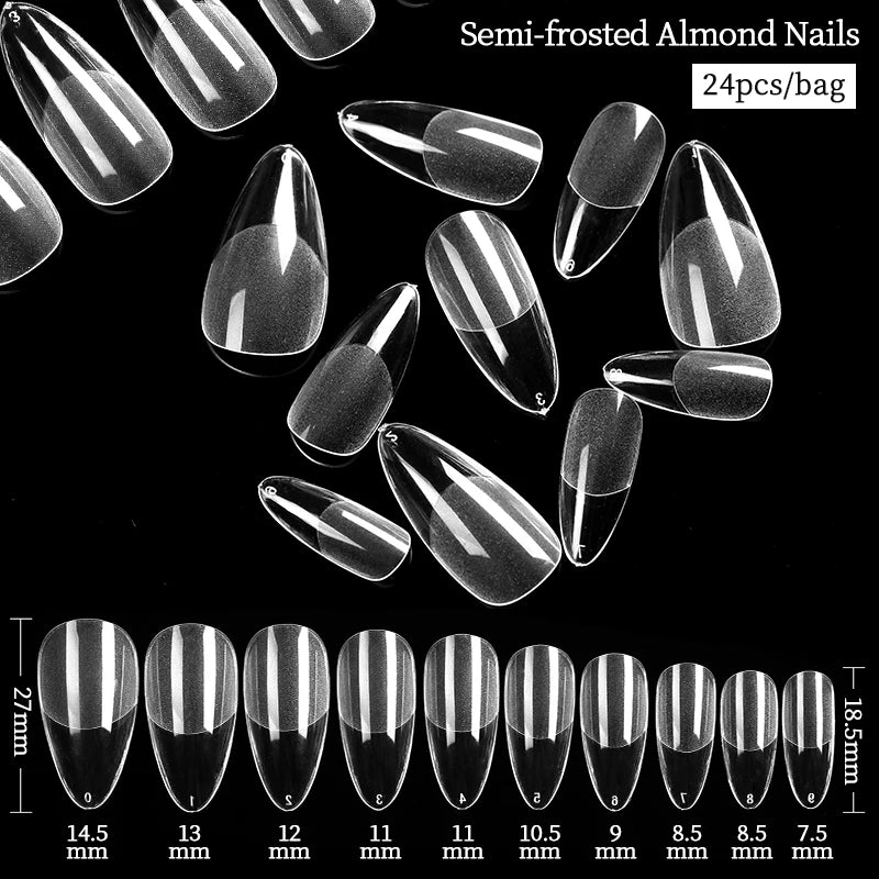 BORN PRETTY Solid Nail Tips Gel 5g Transparent UV LED