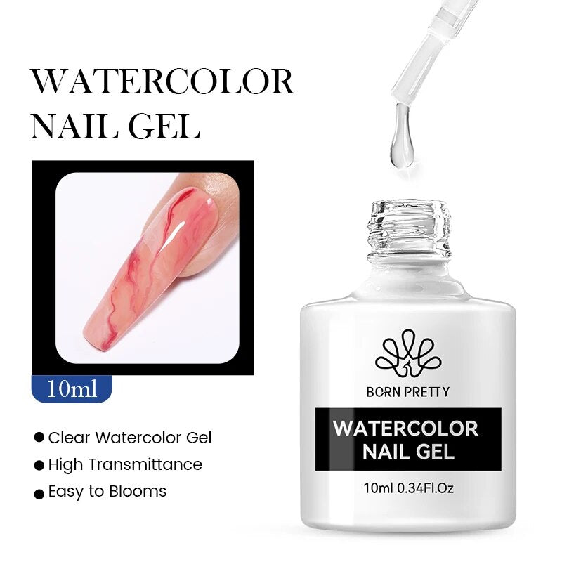 BORN PRETTY 10ml Gel Nail Polish Solid  UV Gel