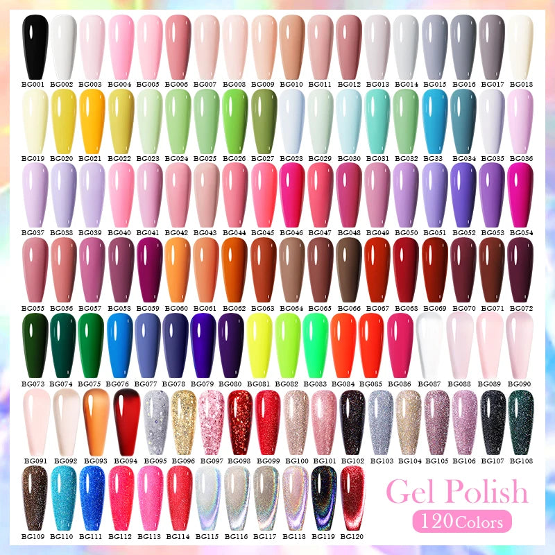 15ml Nail Gel Polish Reflective Glitter Gel