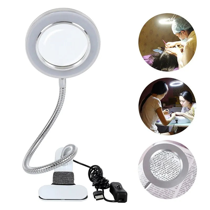 Table Lamp Nail Salon Dedicated Embroidery Lamp