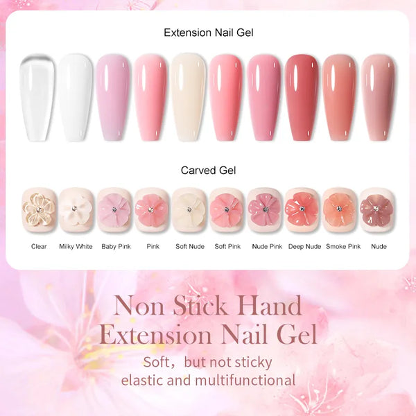 BORN PRETTY 15ML Non Stick Solid Extension Nail Gel