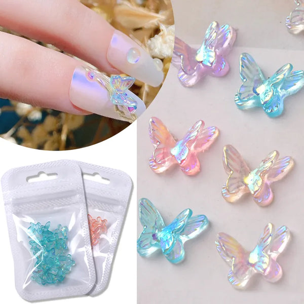 Auroras Butterfly 3D Nail Art Decoration