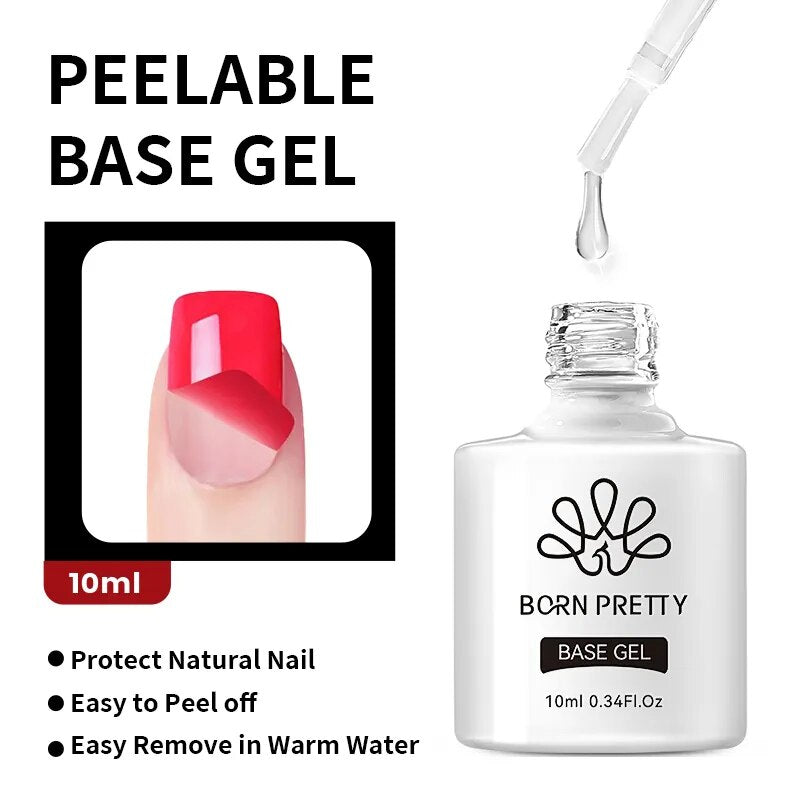 BORN PRETTY 10ml Gel Nail Polish Solid  UV Gel