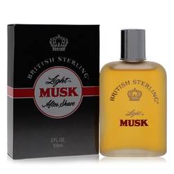 British Sterling Light Musk After Shave By Dana