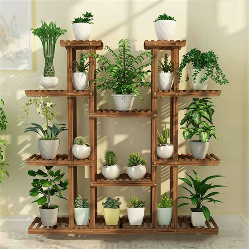 16 Potted Display Storage Shelves Indoor & Outdoor for Patio