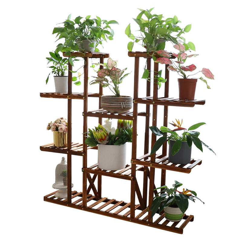 16 Potted Display Storage Shelves Indoor & Outdoor for Patio