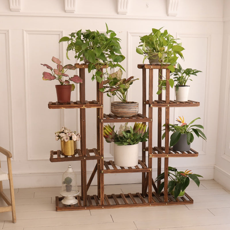 16 Potted Display Storage Shelves Indoor & Outdoor for Patio