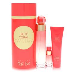 Perry Ellis 360 Coral Gift Set By Perry Ellis