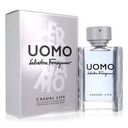 Salvatore Ferragamo Uomo Casual Life Eau De Toilette Spray By Salvatore Ferragamo