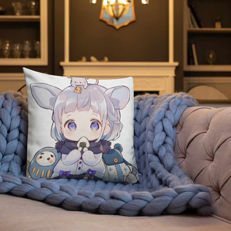 Cute Anime Premium Pillow