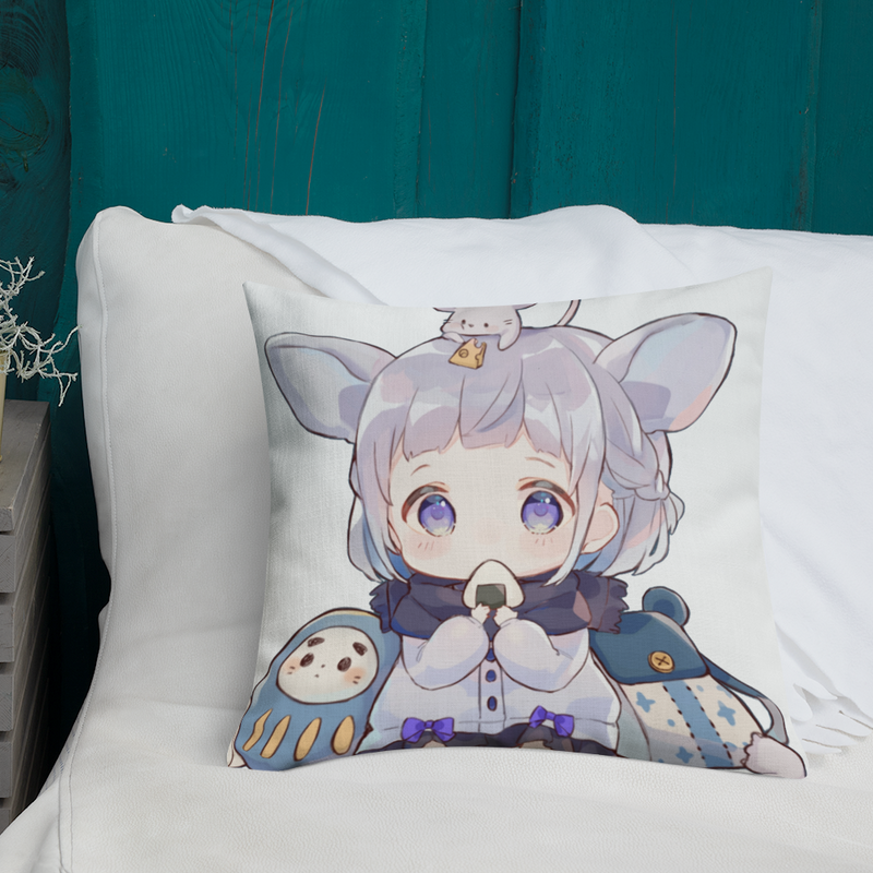 Cute Anime Premium Pillow