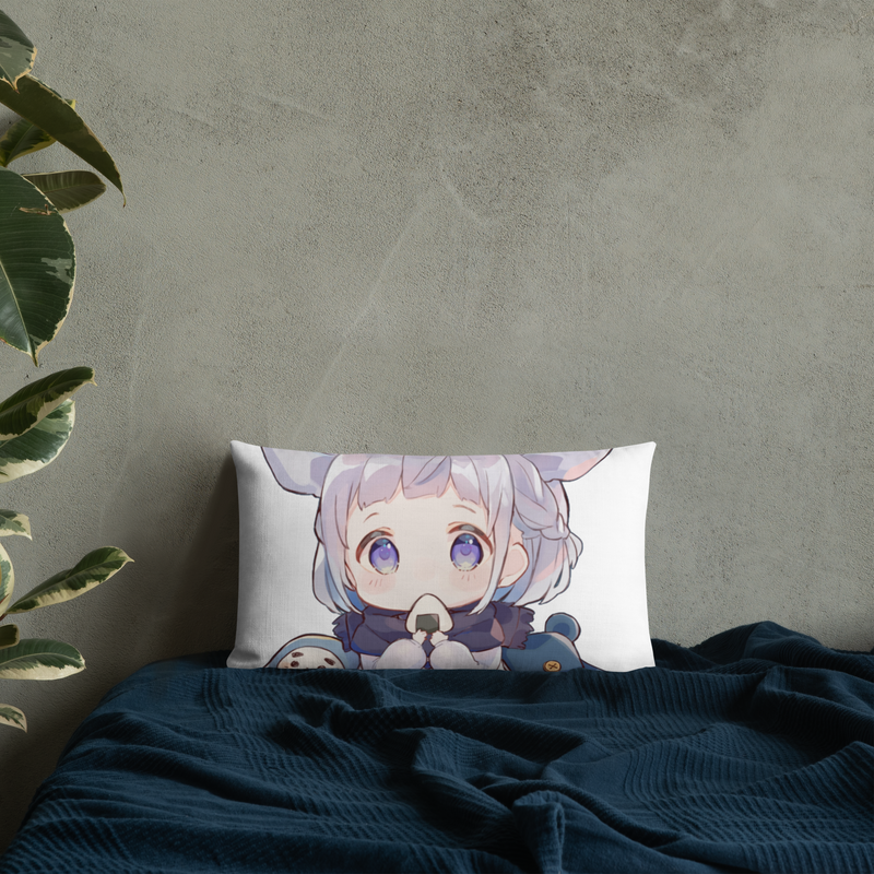 Cute Anime Premium Pillow