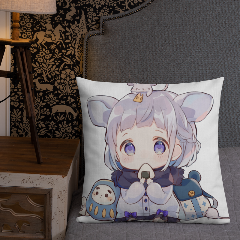 Cute Anime Premium Pillow