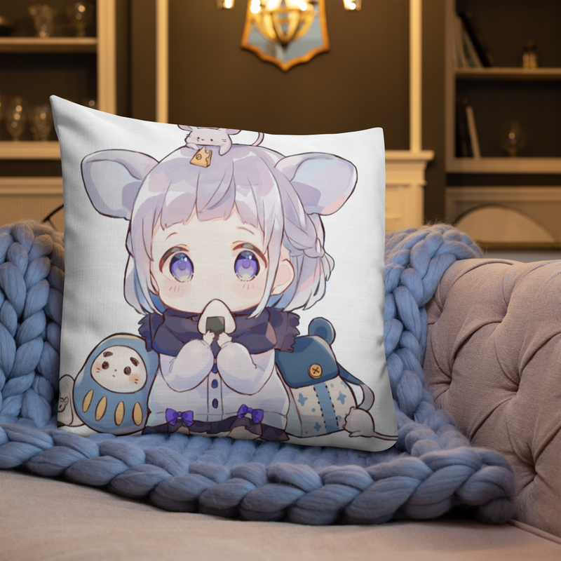 Cute Anime Premium Pillow