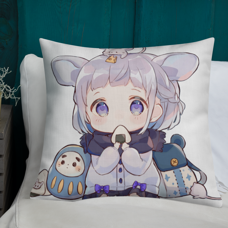 Cute Anime Premium Pillow