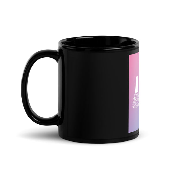 Black Glossy Mug