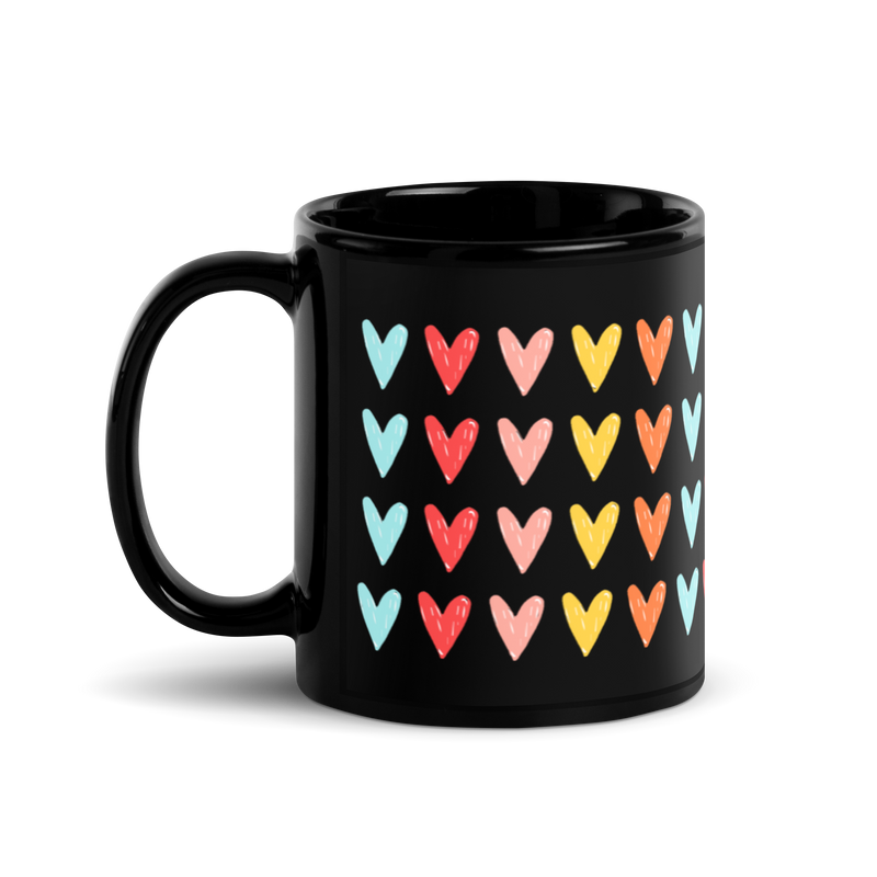 Black Glossy Mug