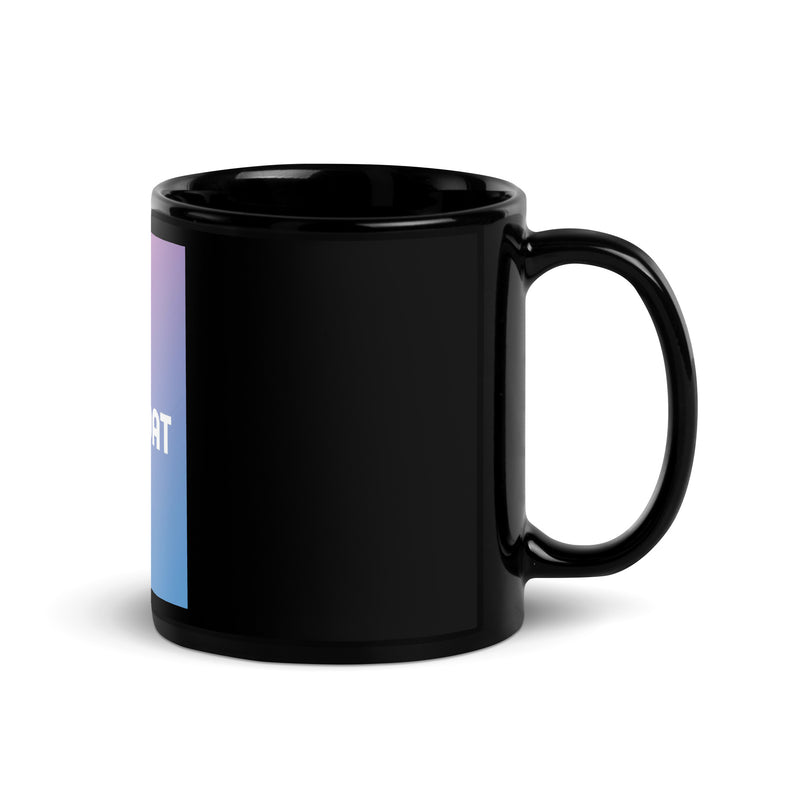 Black Glossy Mug