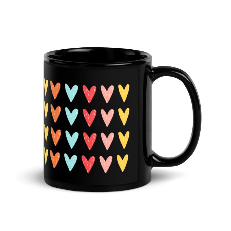 Black Glossy Mug