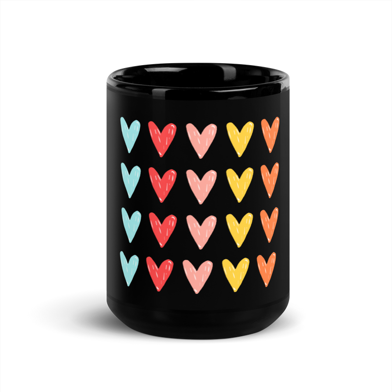 Black Glossy Mug