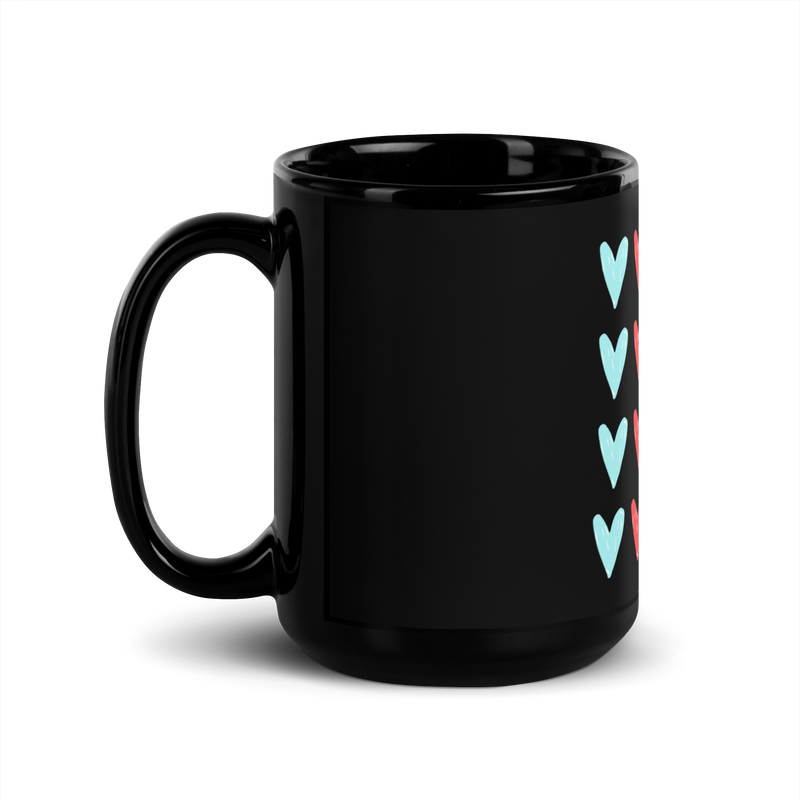 Black Glossy Mug